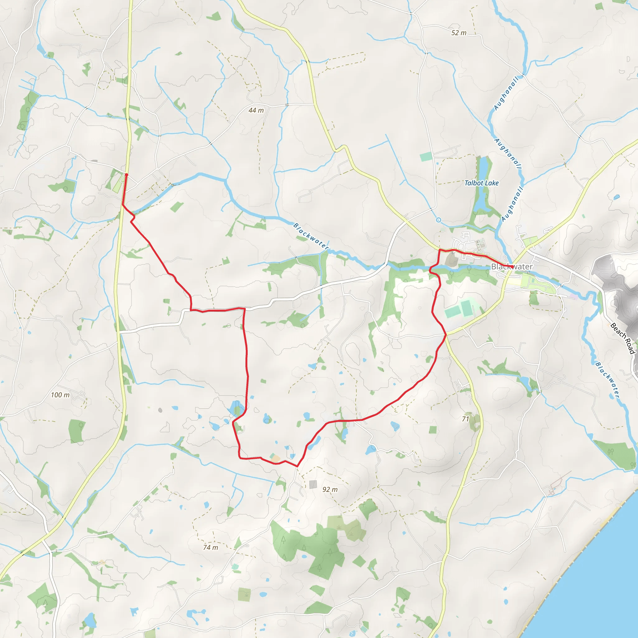 Oulart - Siul Ladhru mobile static map