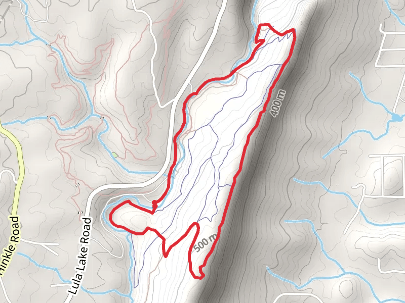 South Creek, Bluff Trail and Ovenbird Trail Loop