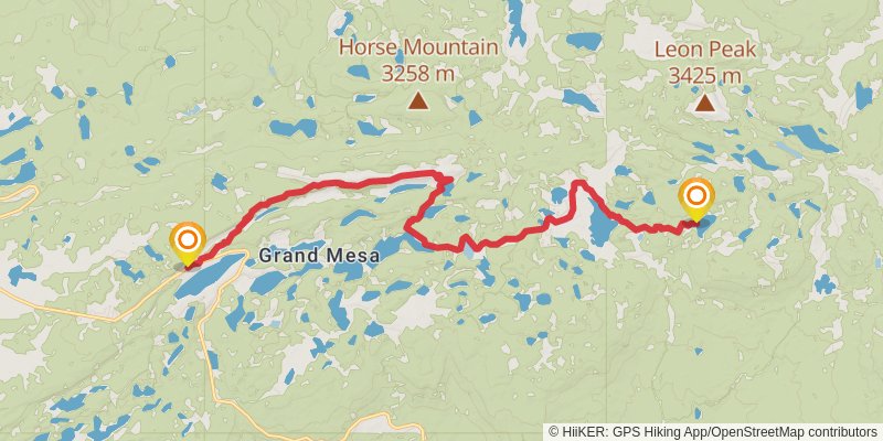 American Discovery Trail North Route stage 256 Map