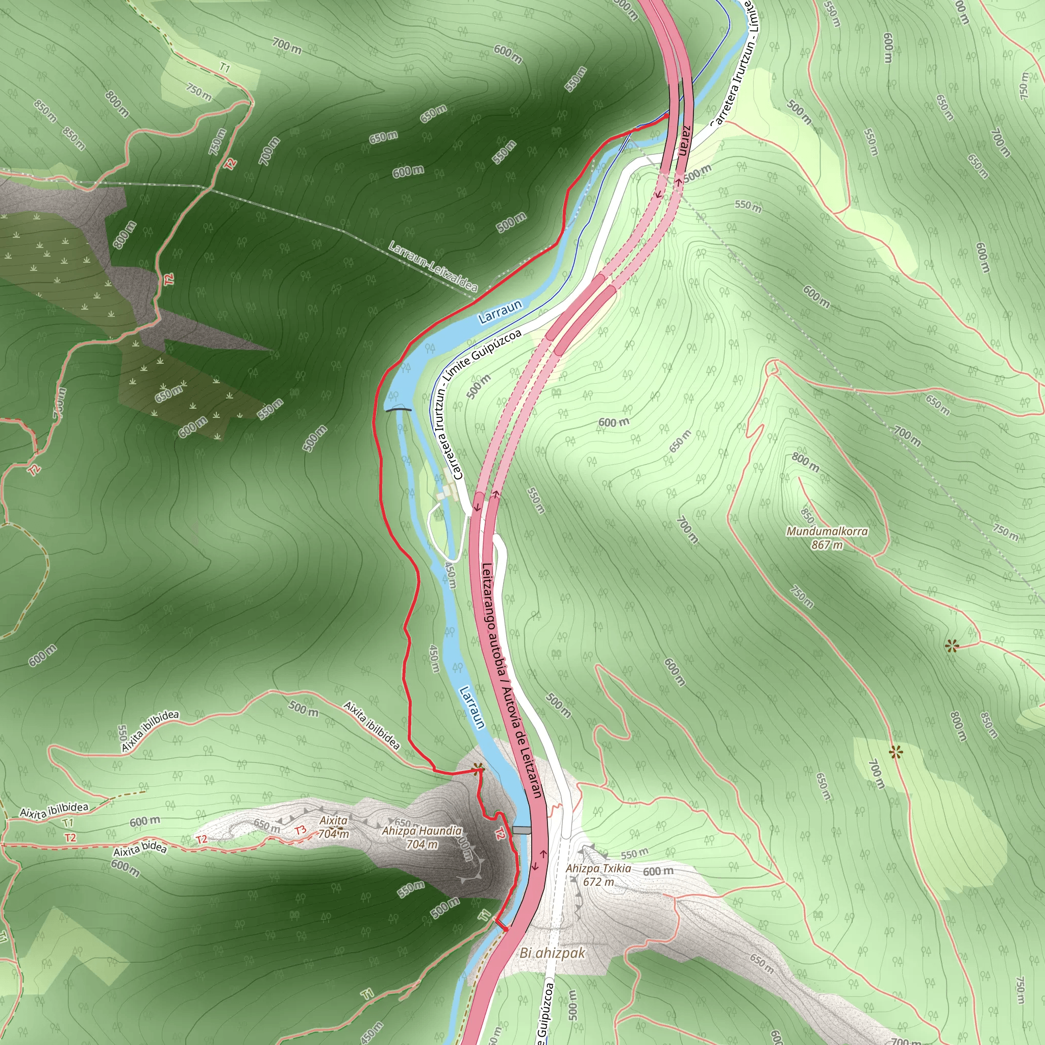 Path of the Fishermen SL NA 140 mobile static map
