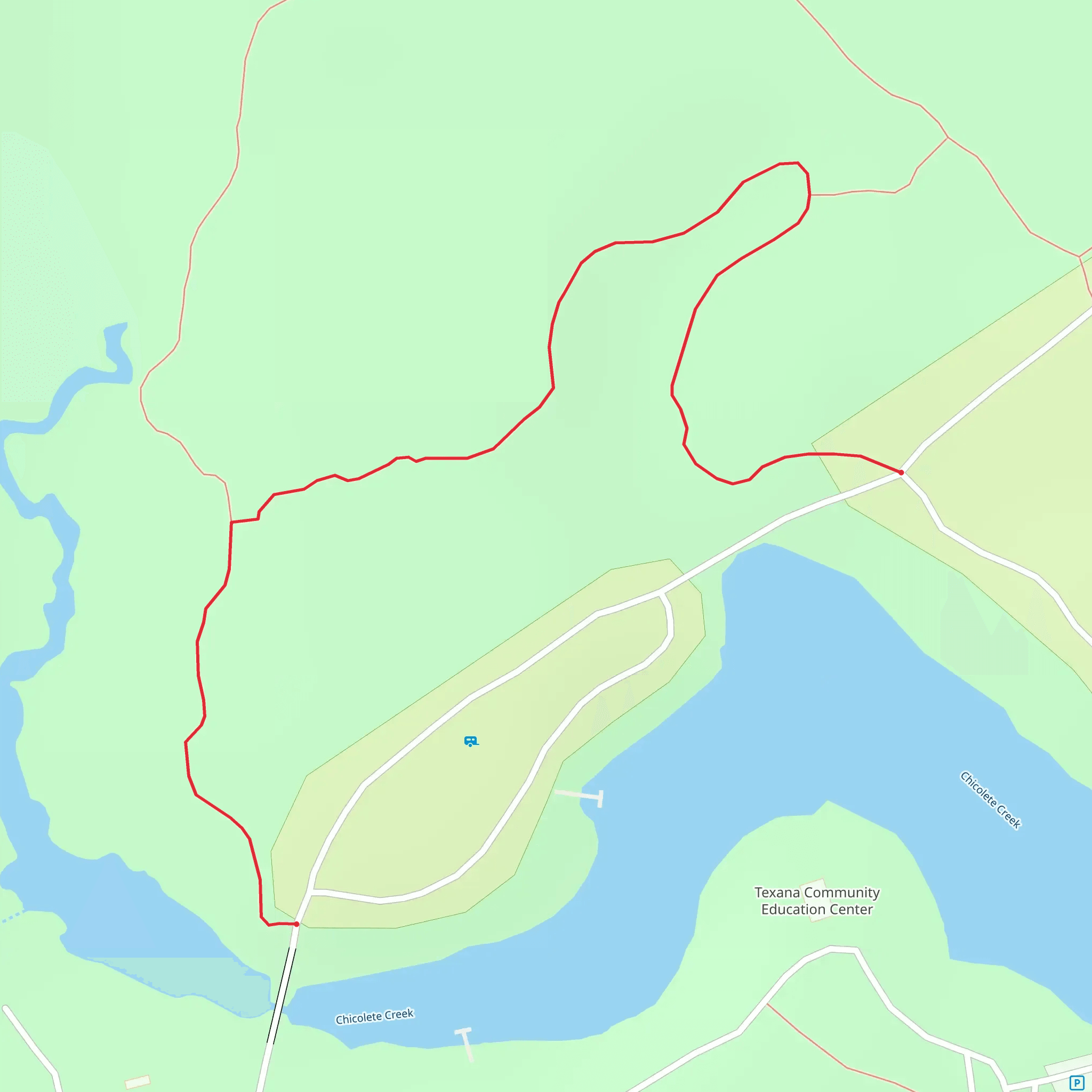 Brackenridge Recreation Complex mobile static map