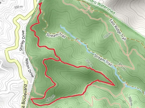 French - Tres Sendas - West Ridge Loop Trail