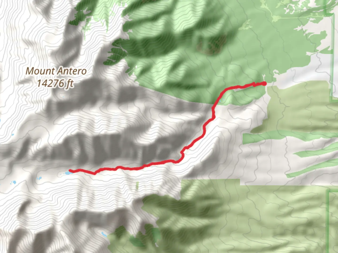 An image depicting the trail Browns Creek via Wagon Loop Trail and its surrounding area.