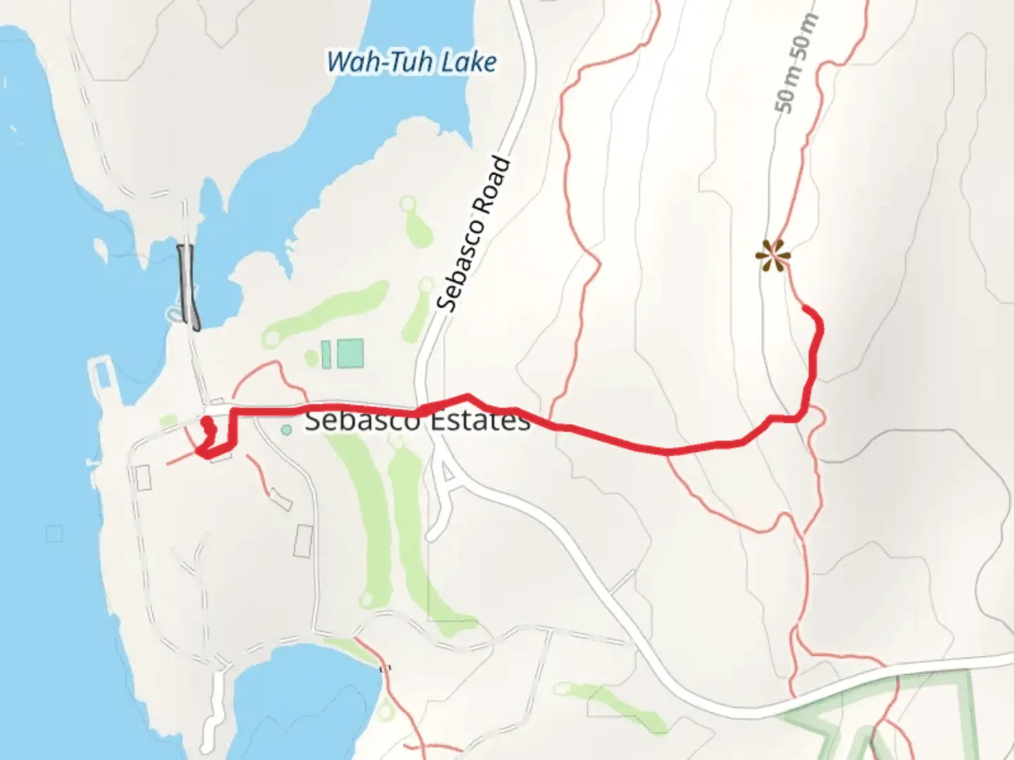 An image depicting the trail Merritt Mountain Trail and its surrounding area.