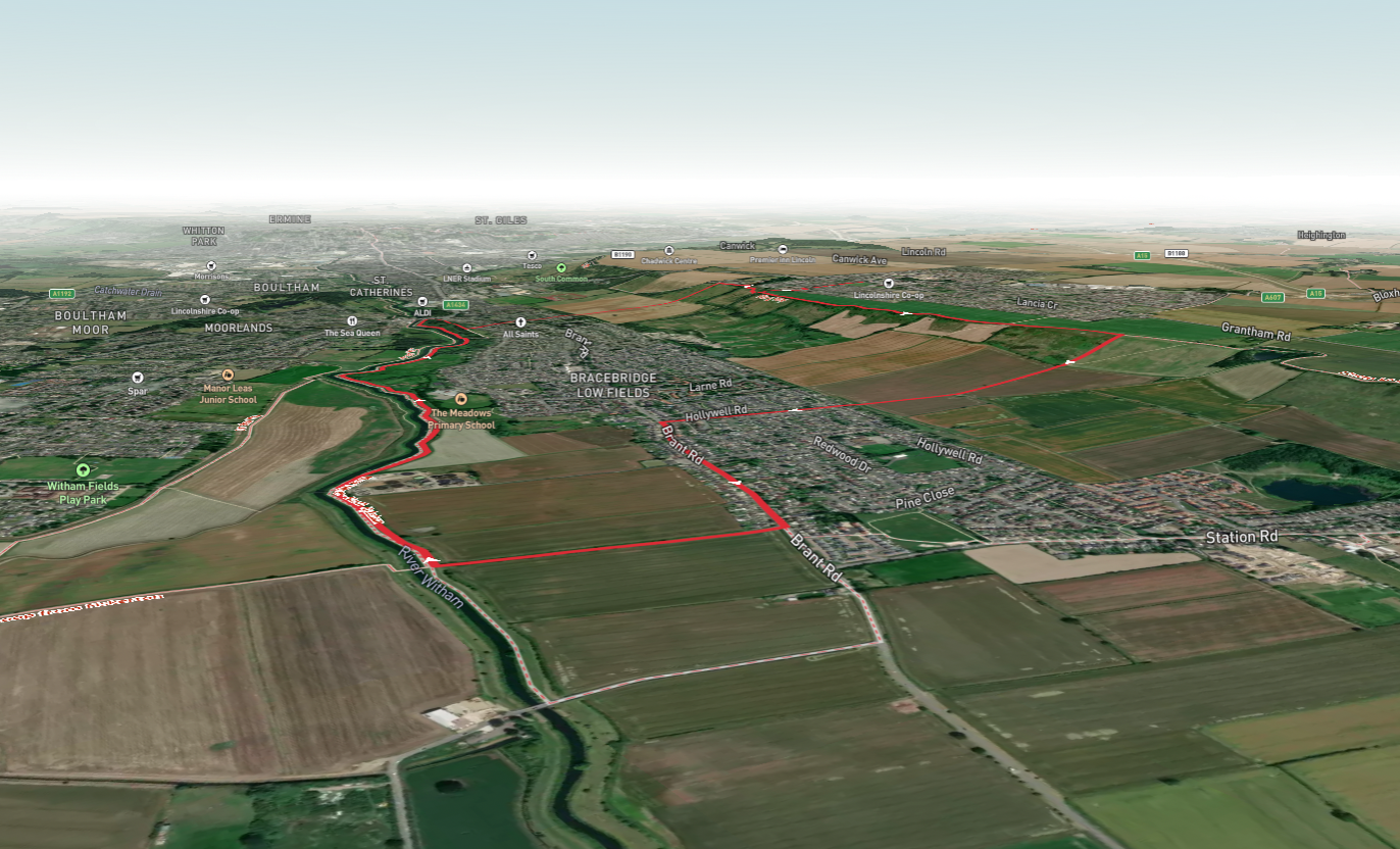 River Witham and Bracebridge Fishponds