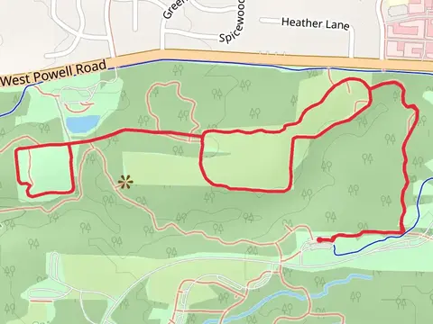 Coyote Run Trail - Highbanks Metro Park