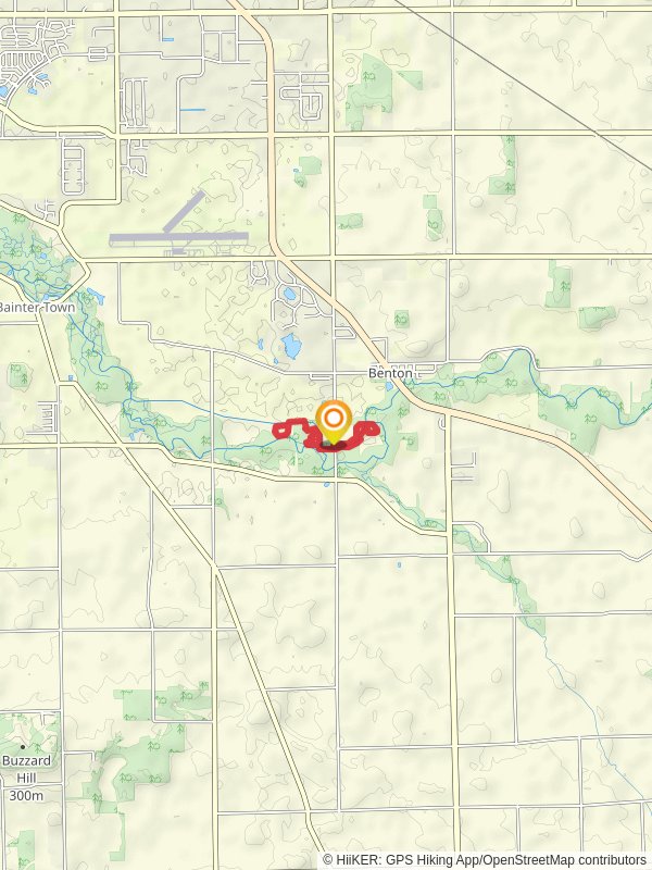 Loop along Elkhart River - County Road 31