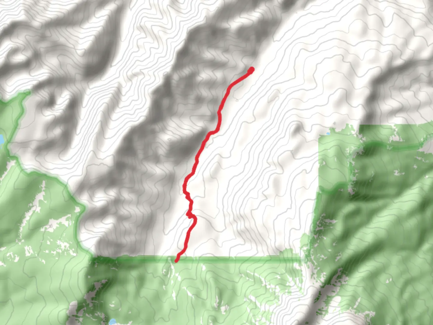 An image depicting the trail Mulherin Trail and its surrounding area.