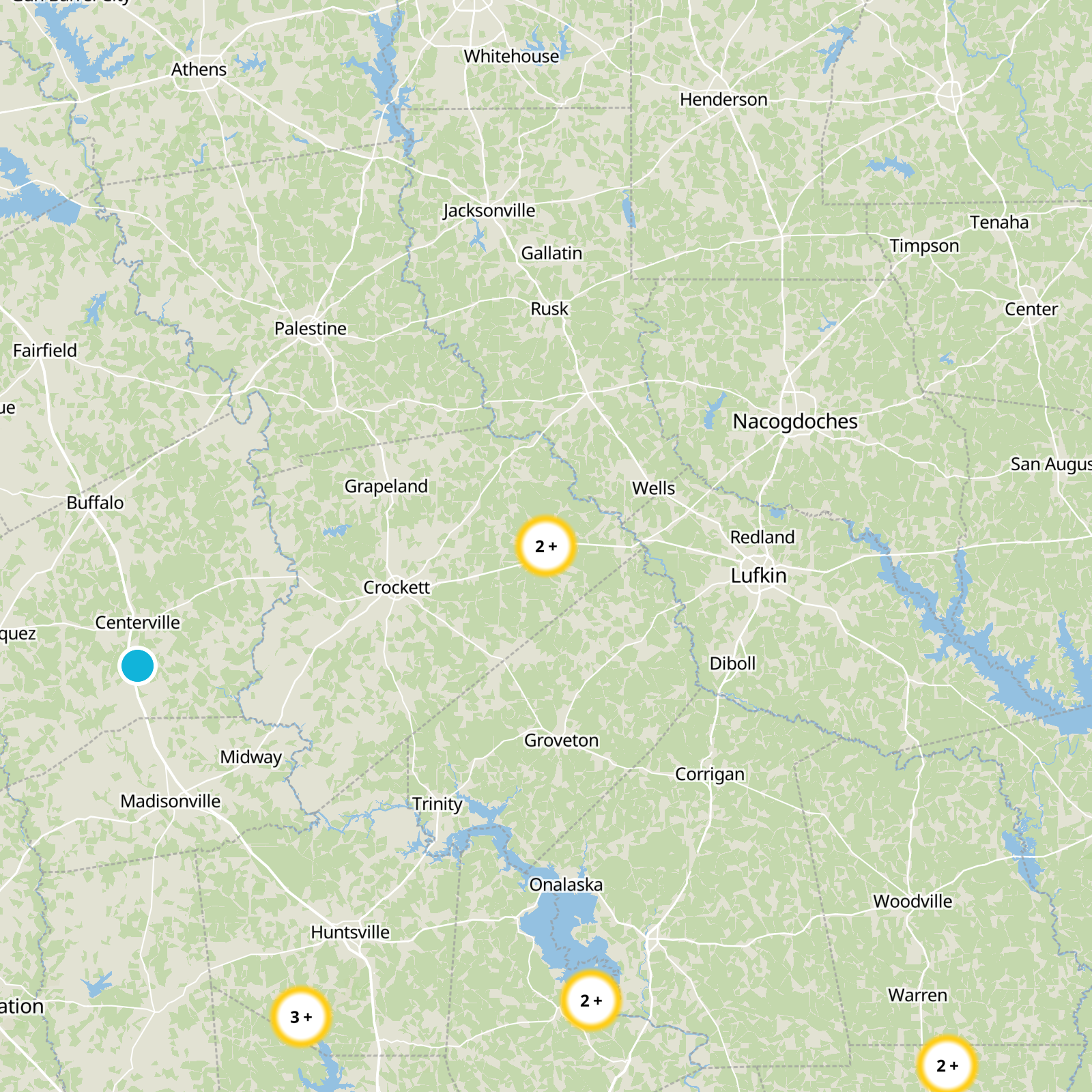 Houston County Static Map