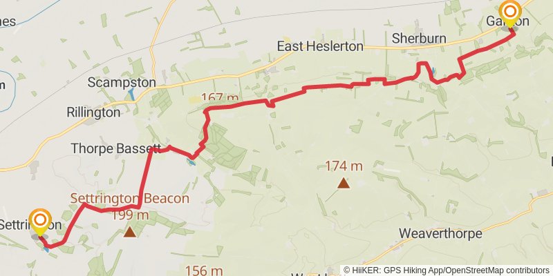 Head to Head Walk stage 3 Map