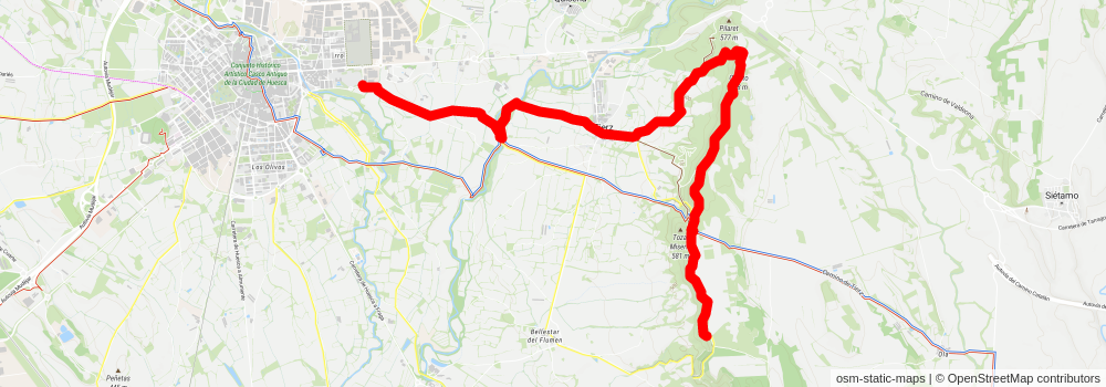 Huesca - Bellestar PR HU 144 stage 2 Map