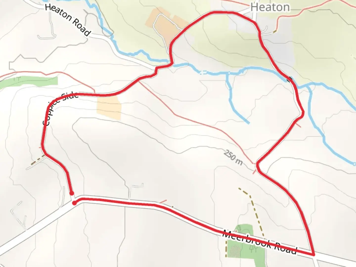 An image depicting the trail Heaton Loop Walk and its surrounding area.