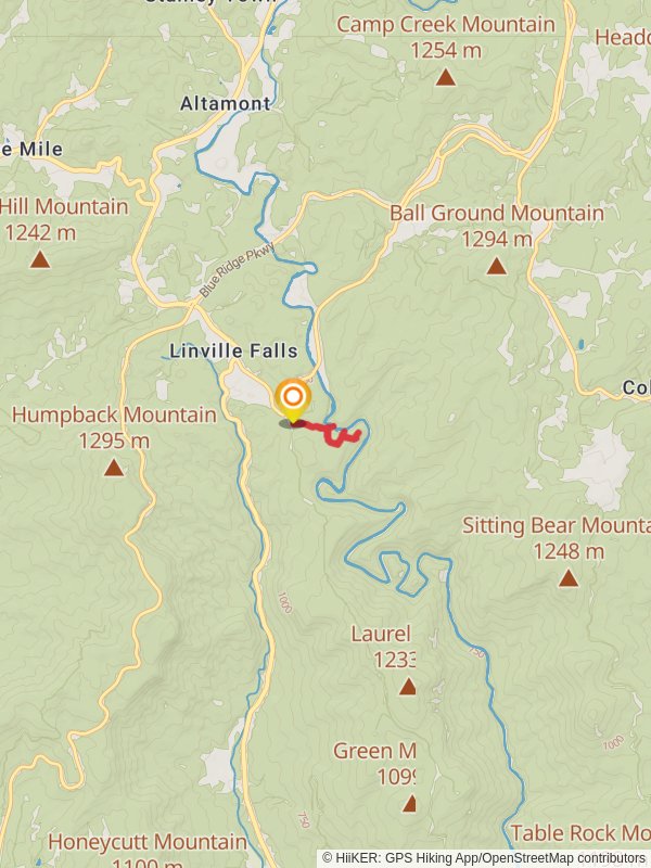 Linville River - Erwin's View Trail