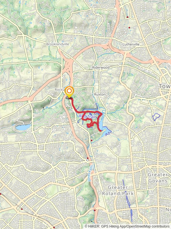 Lake Roland via Yellow Trail and Yellow Trail