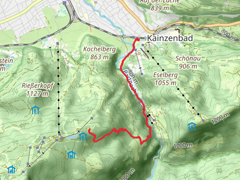 Bayernhausabfahrt Walk - Kainzenbad