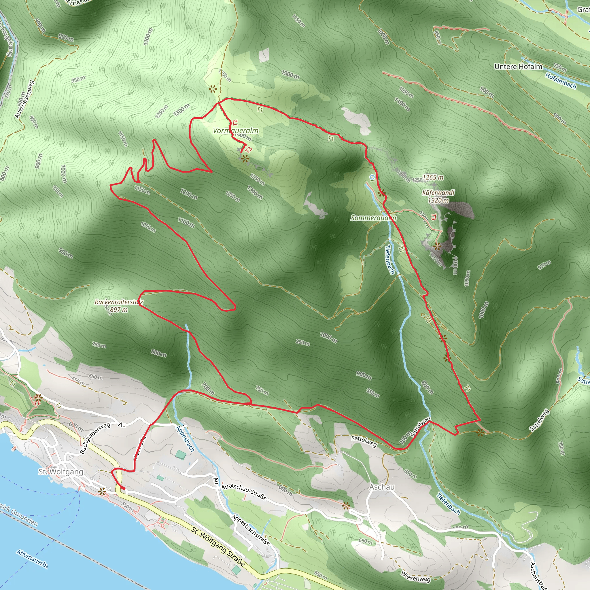 Vormauerstein Loop mobile static map