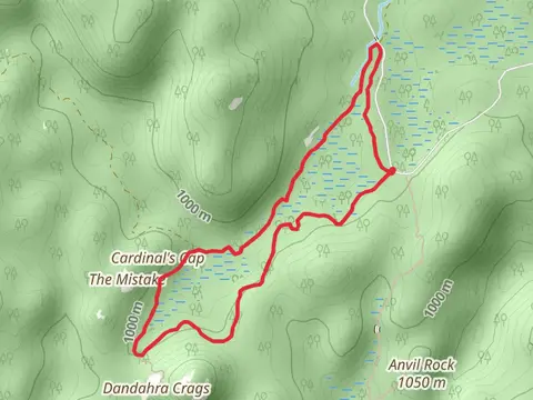 Dandahra Crags Track