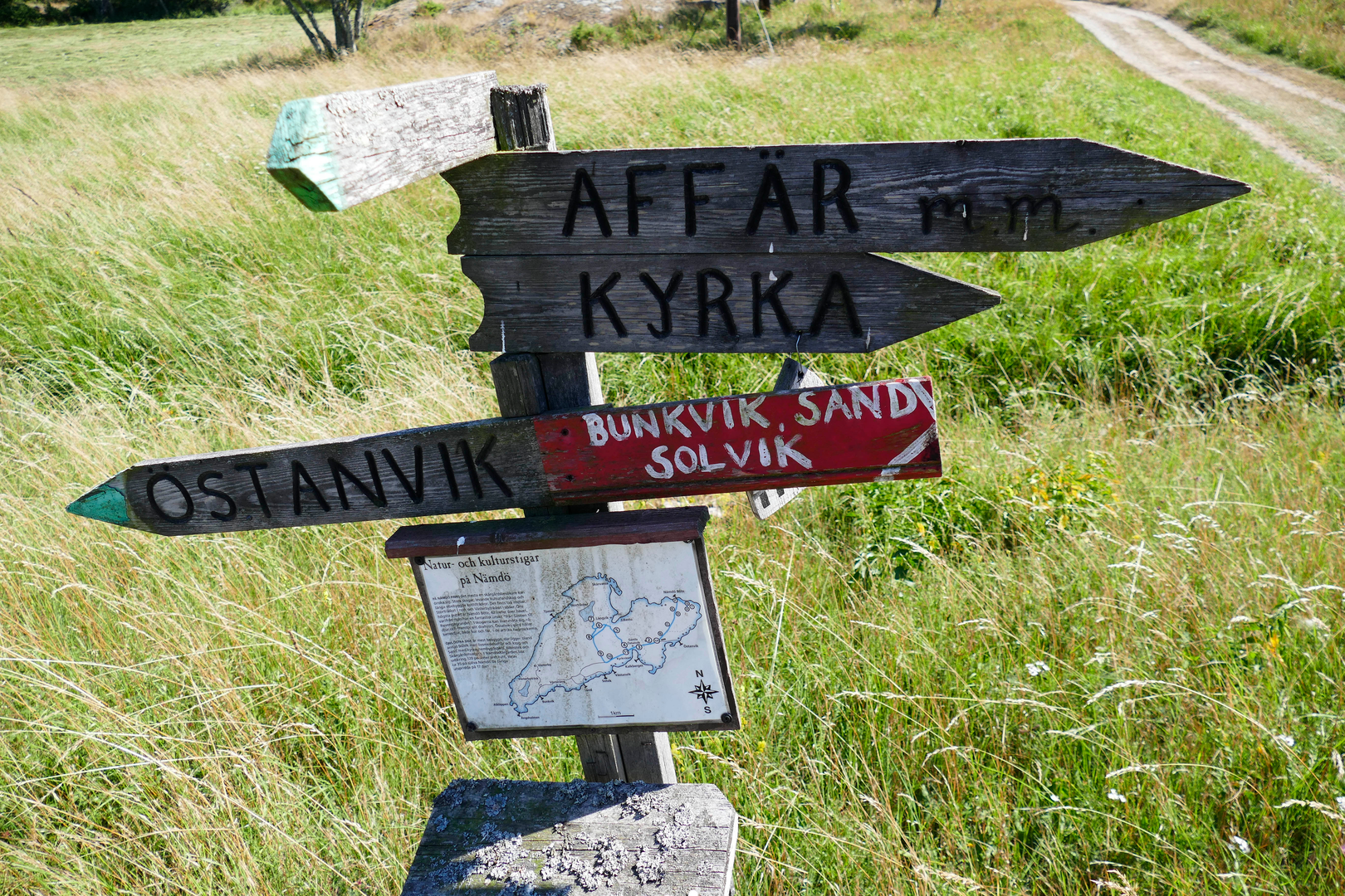 An image depicting the trail Stockholm Archipelago Trail - Nämdö and its surrounding area.