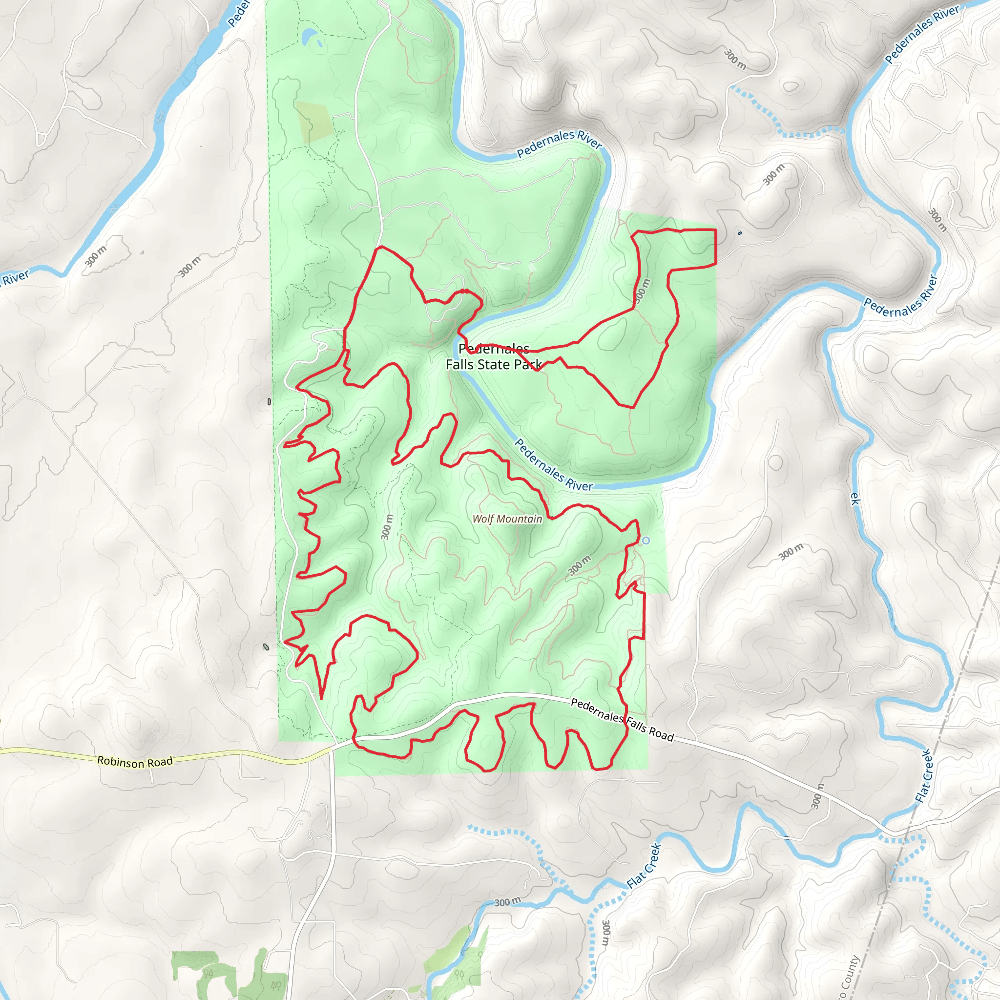 Juniper Ridge and Wolf Mountain Loop Trail mobile static map