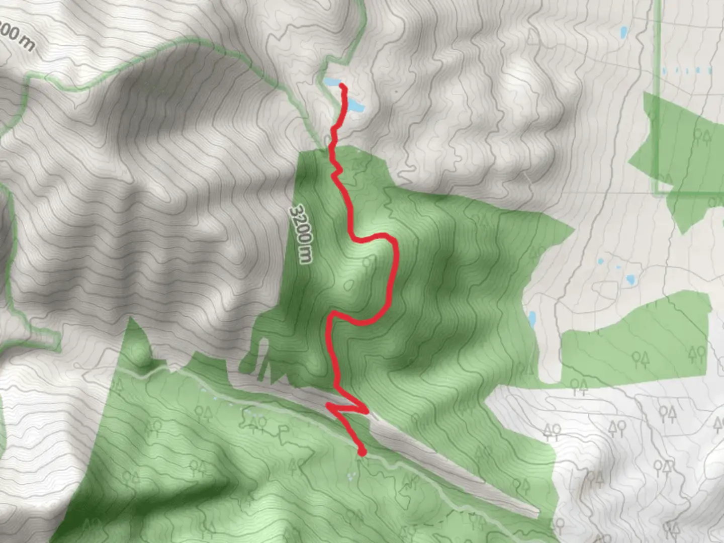 An image depicting the trail Havard Lake via Colorado Trail and its surrounding area.