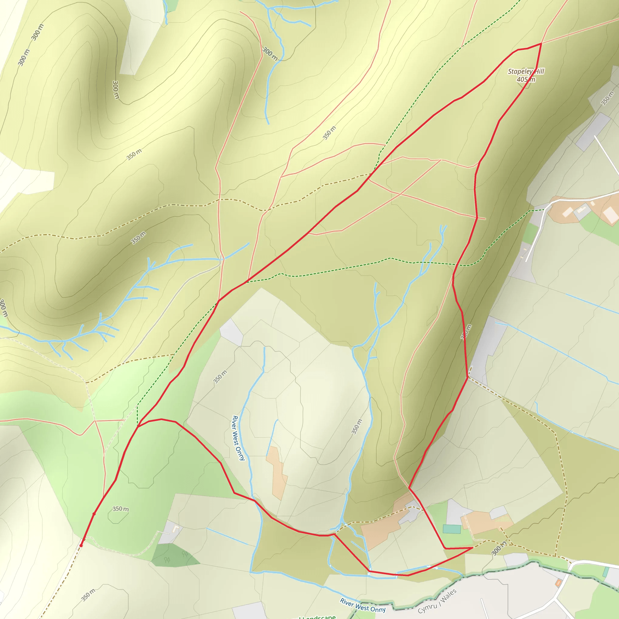 Mitchell's Fold Stone Circle mobile static map