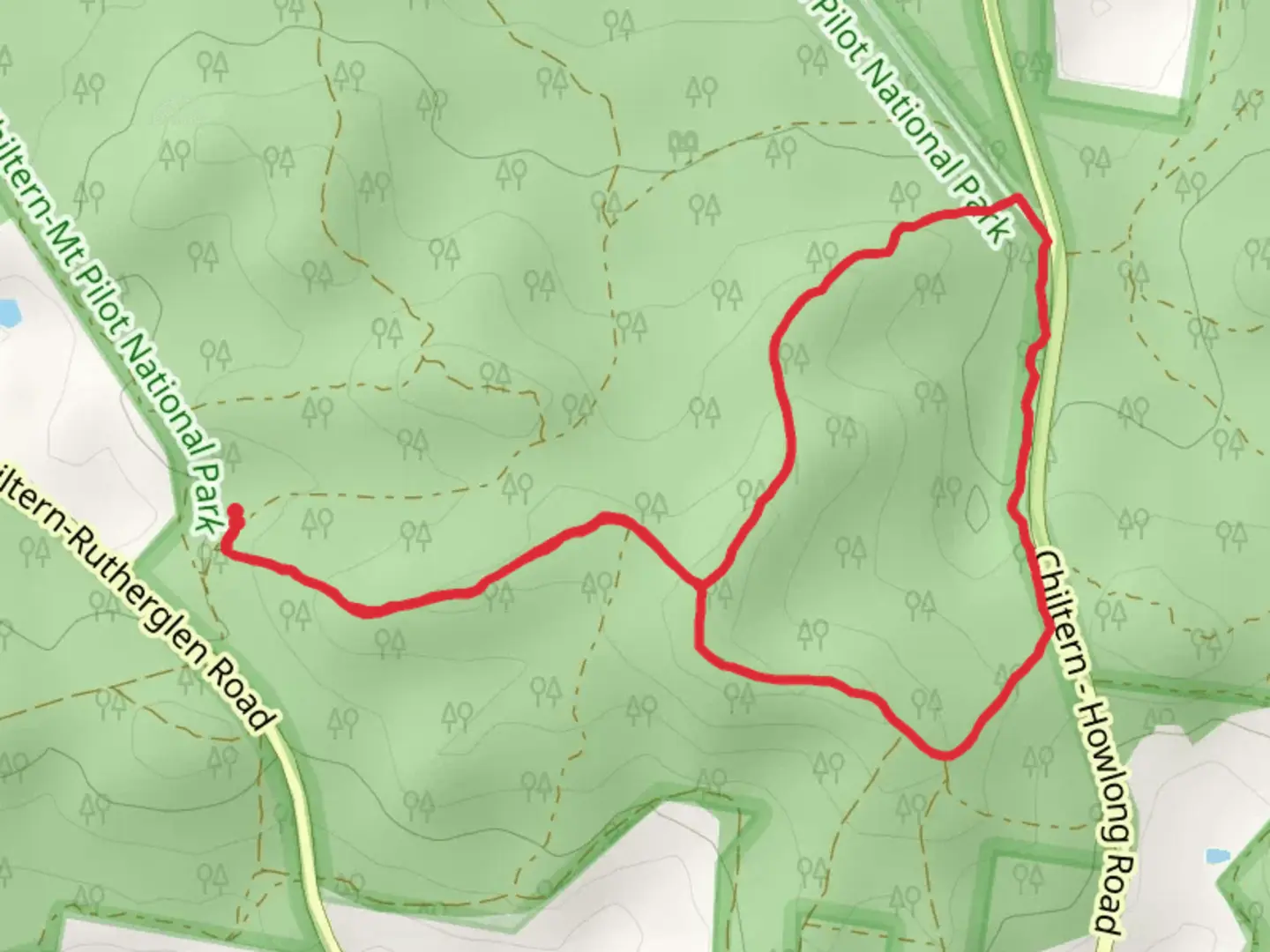 An image depicting the trail Tuan Track and its surrounding area.