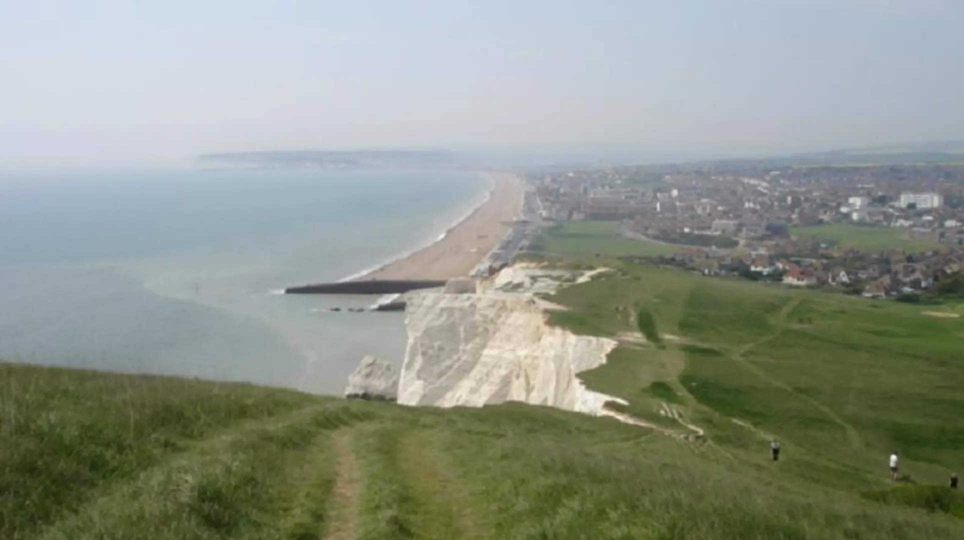 An image depicting the trail Seaford to Eastbourne Walk and its surrounding area.