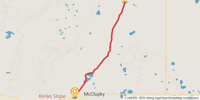 North Country Trail stage 6 Map