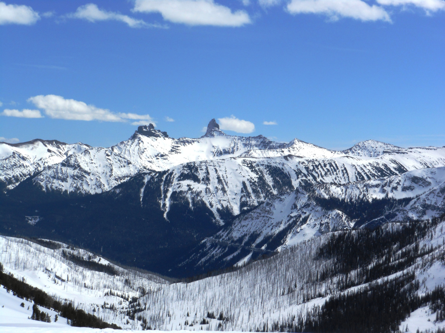 An image depicting the trail Republic Pass Trail and its surrounding area.