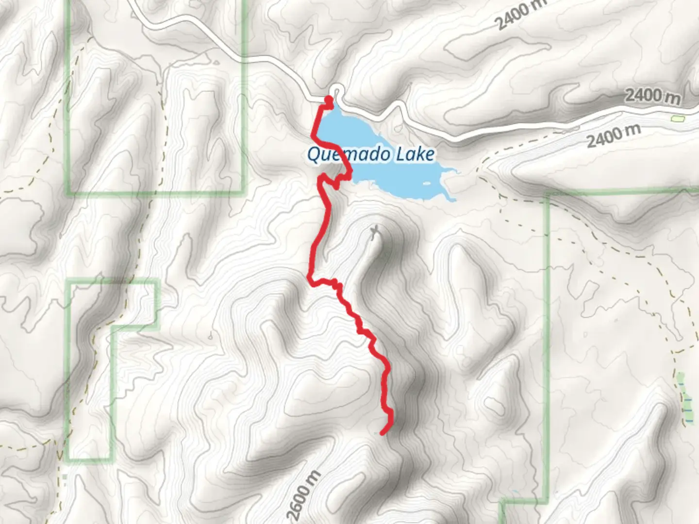 An image depicting the trail Lake Overlook and Vista Trail and its surrounding area.