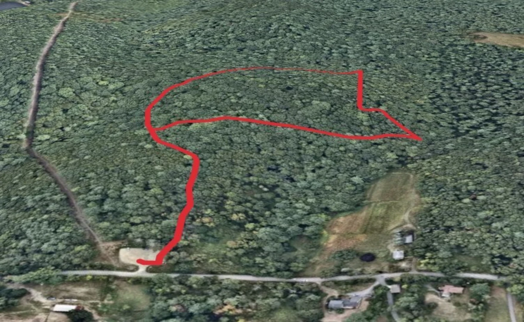 An image depicting the trail Pioneer Trail and its surrounding area.