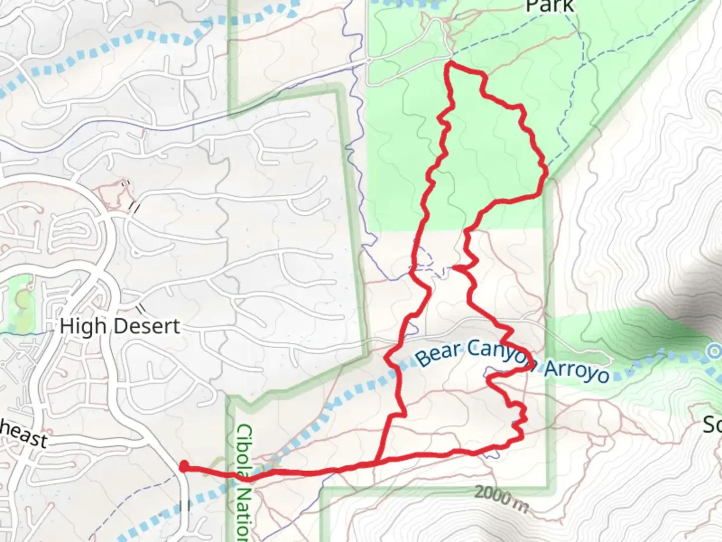 An image depicting the trail Michael Emery Trail, Trail 305 and Trail 366 Loop and its surrounding area.