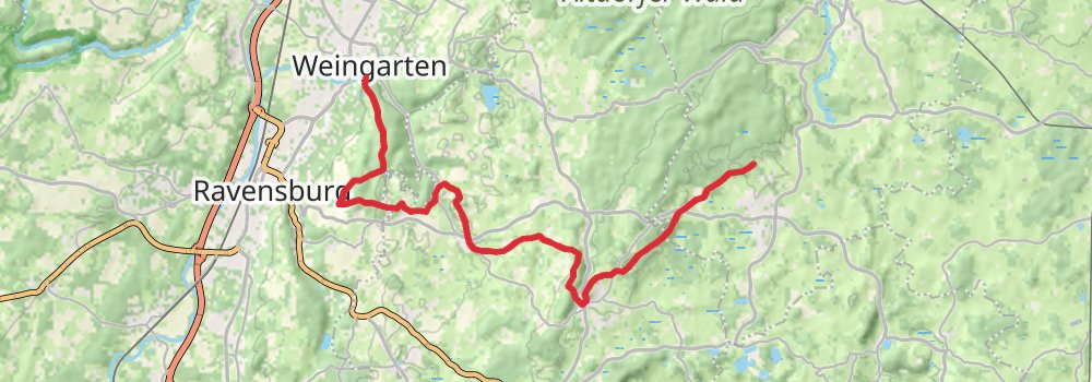 Martinusweg Regionalweg Süd stage 8 Map
