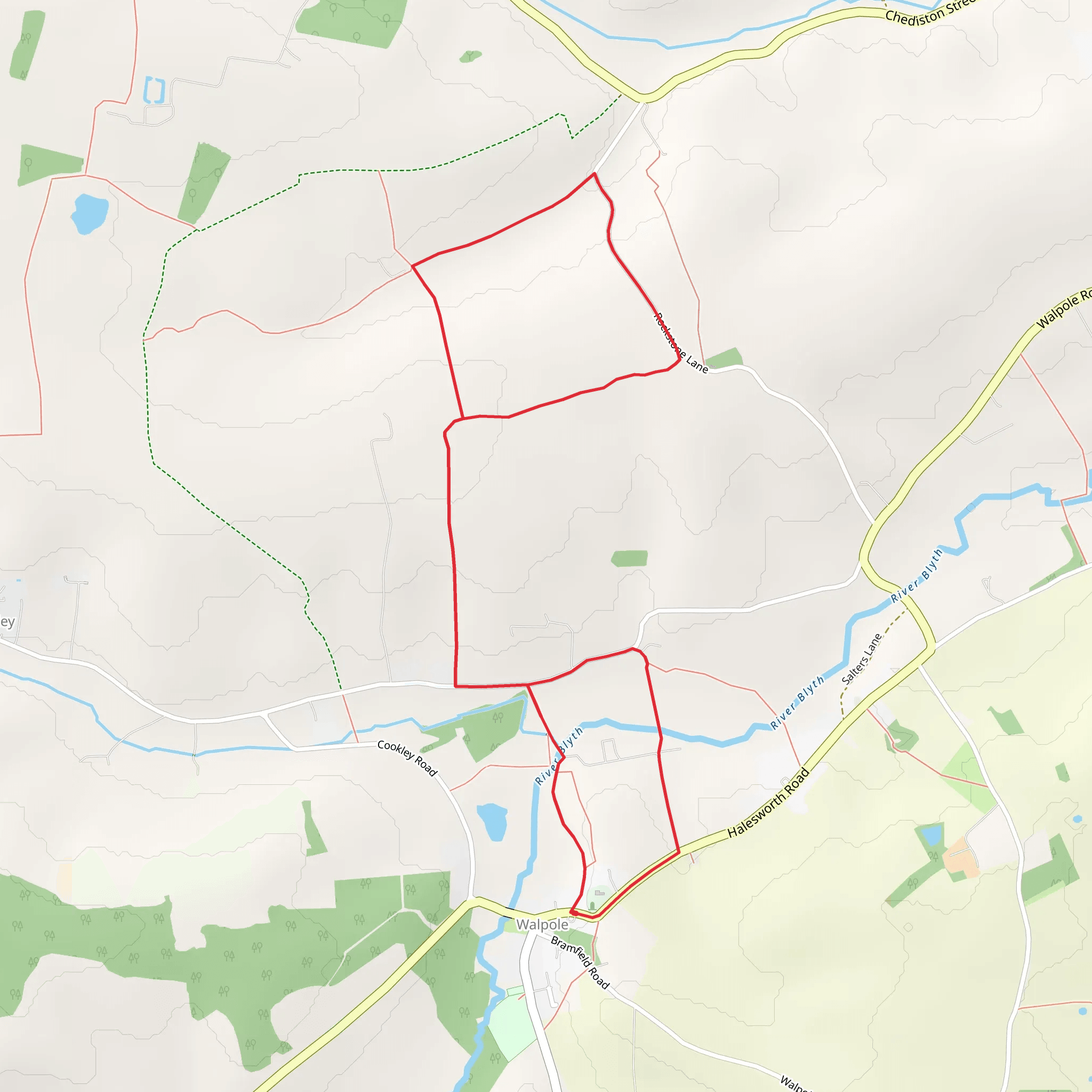 Walpole Loop mobile static map