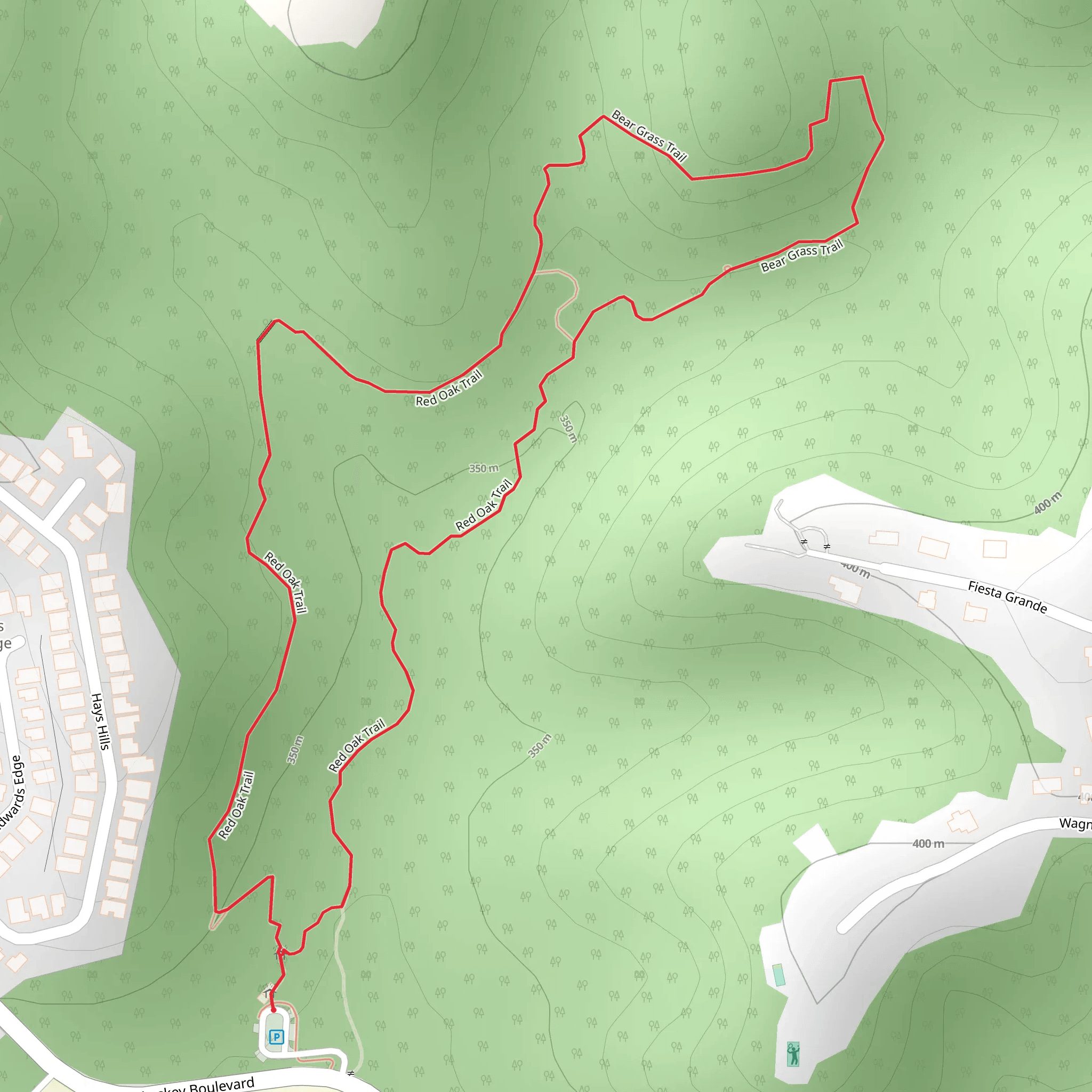 Crownridge Canyon Natural Area Loop mobile static map