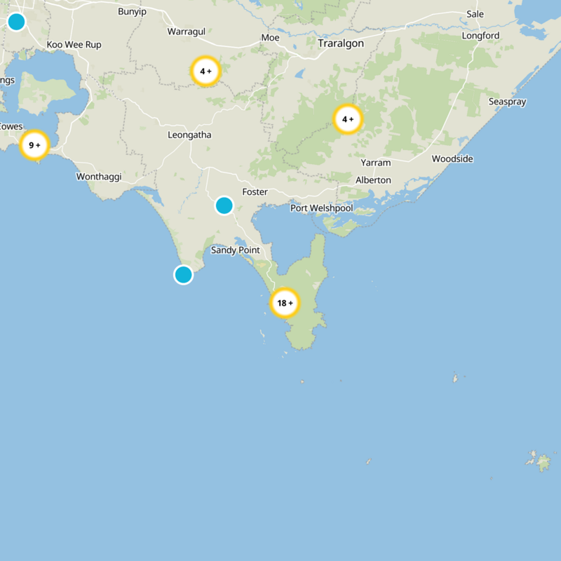 South Gippsland Static Map