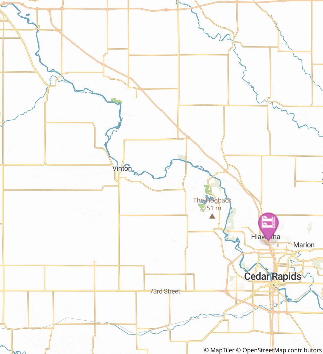 Cedar Valley Nature Trail Map Cedar Valley Nature Trail | Iowa | Campgrounds And Places To Stay