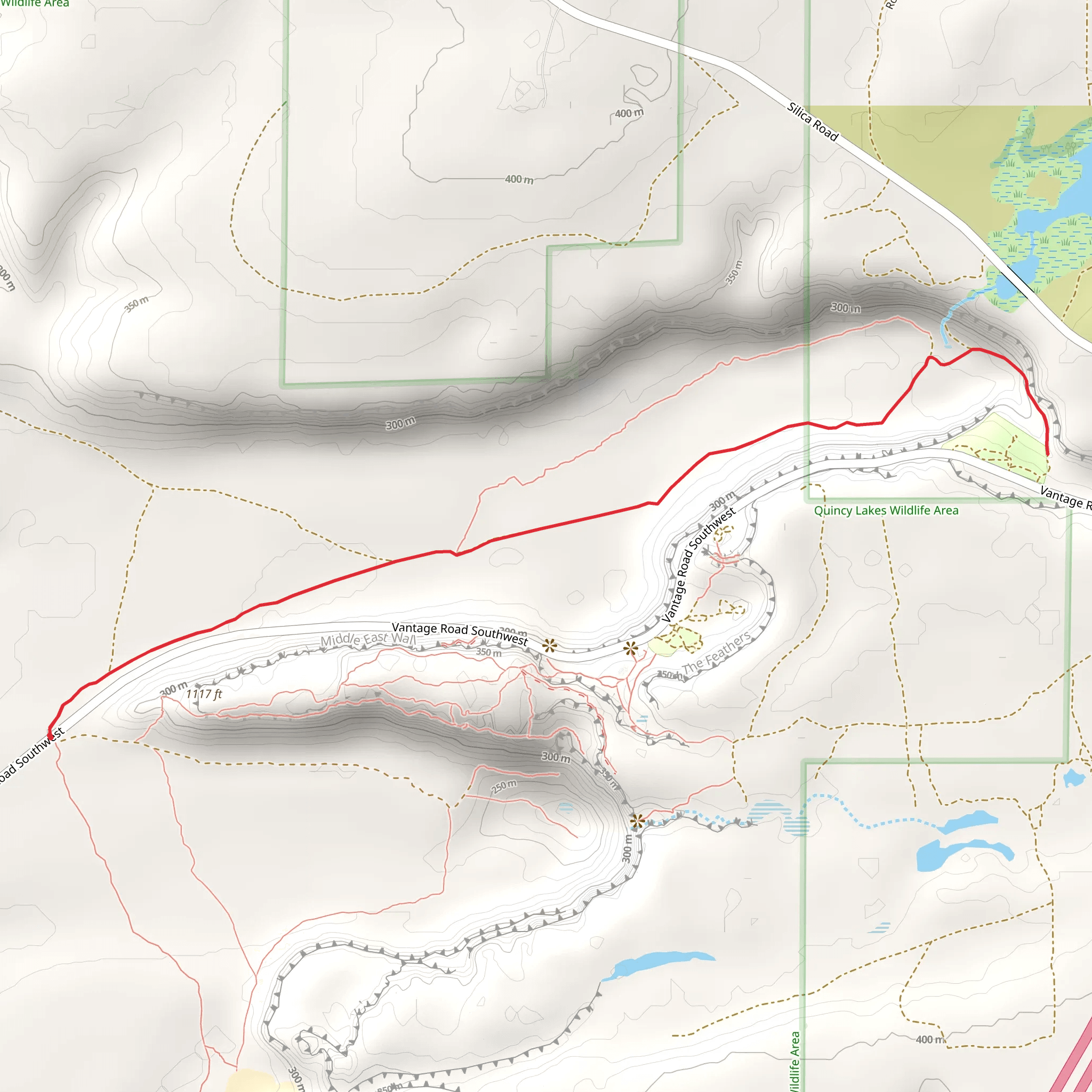 Frenchman Coulee mobile static map