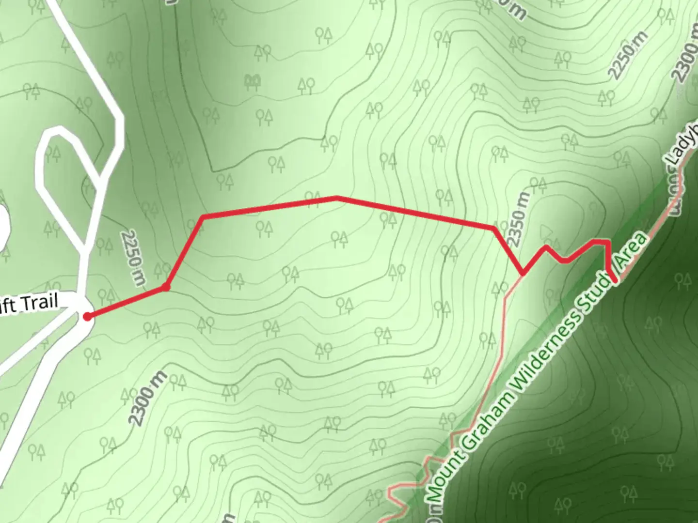 An image depicting the trail Turkey Flat Trail and its surrounding area.