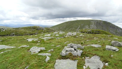 An image depicting the trail Drumnalifferny North East Top Walk and its surrounding area.