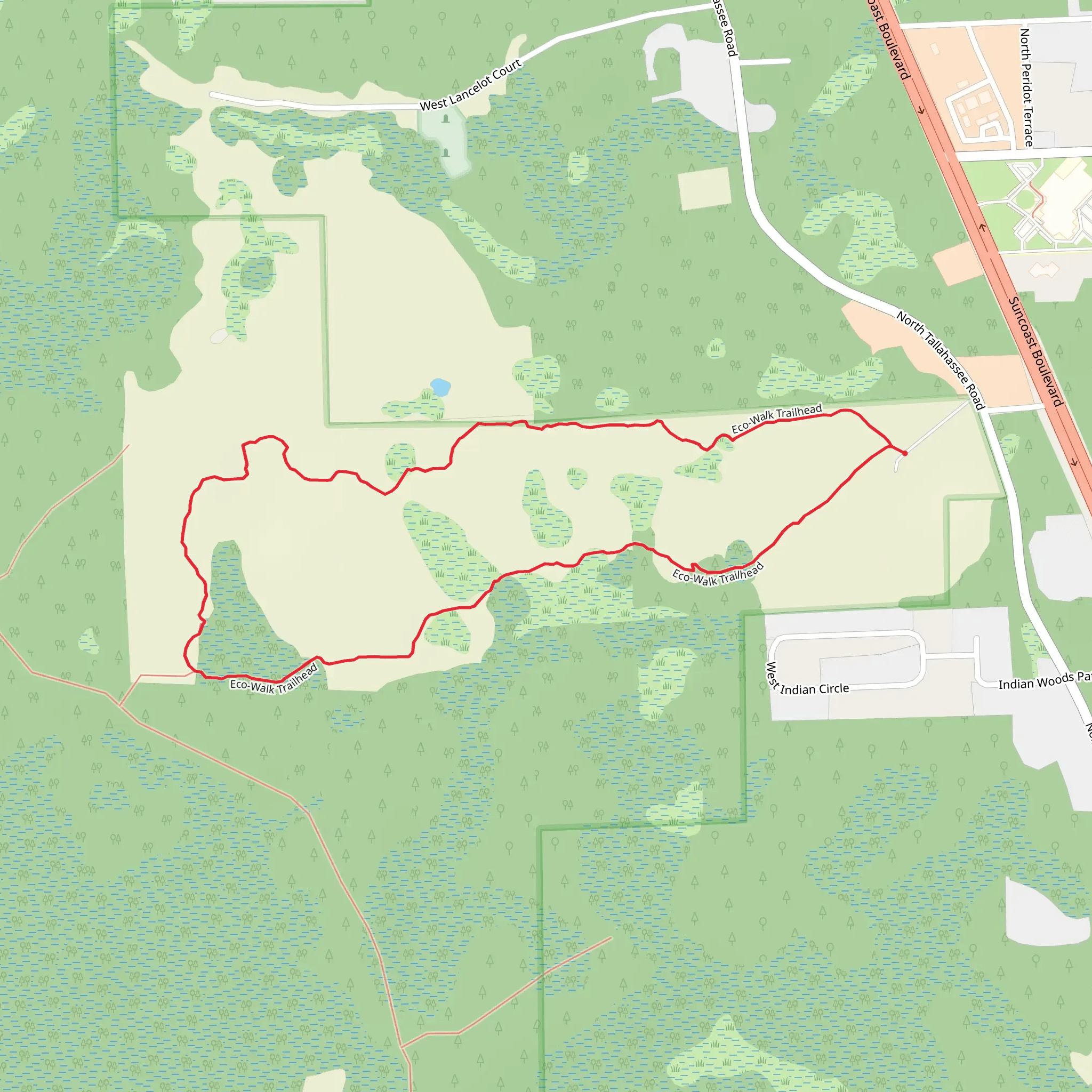 Eco-Walk Trail Loop mobile static map