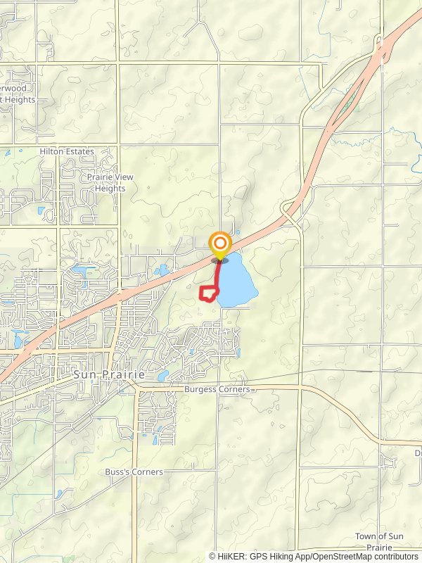 Brazee Lake Westside Loop