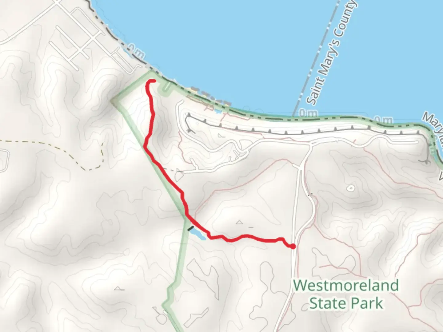 An image depicting the trail Rock Spring Pond and Laurel Point Trail and its surrounding area.