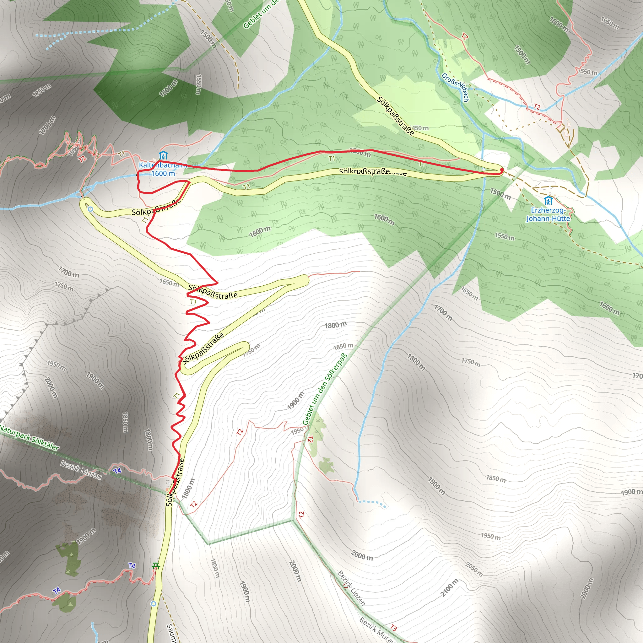 Eiszeitlehrpfad - Ice Age Nature Trail mobile static map