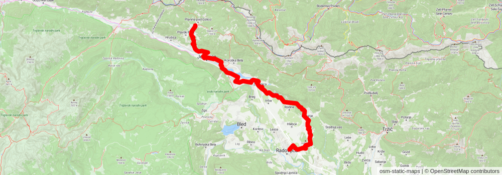 Juliana Trail stage 3 Map