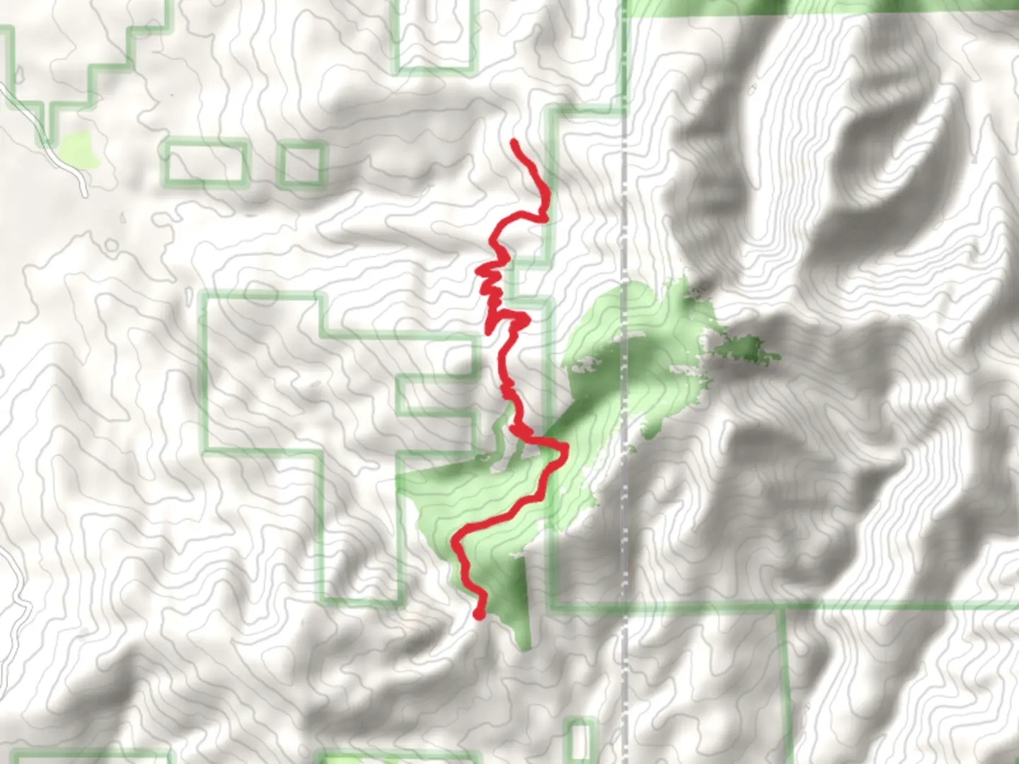 An image depicting the trail Tarbell Trail - Short and its surrounding area.
