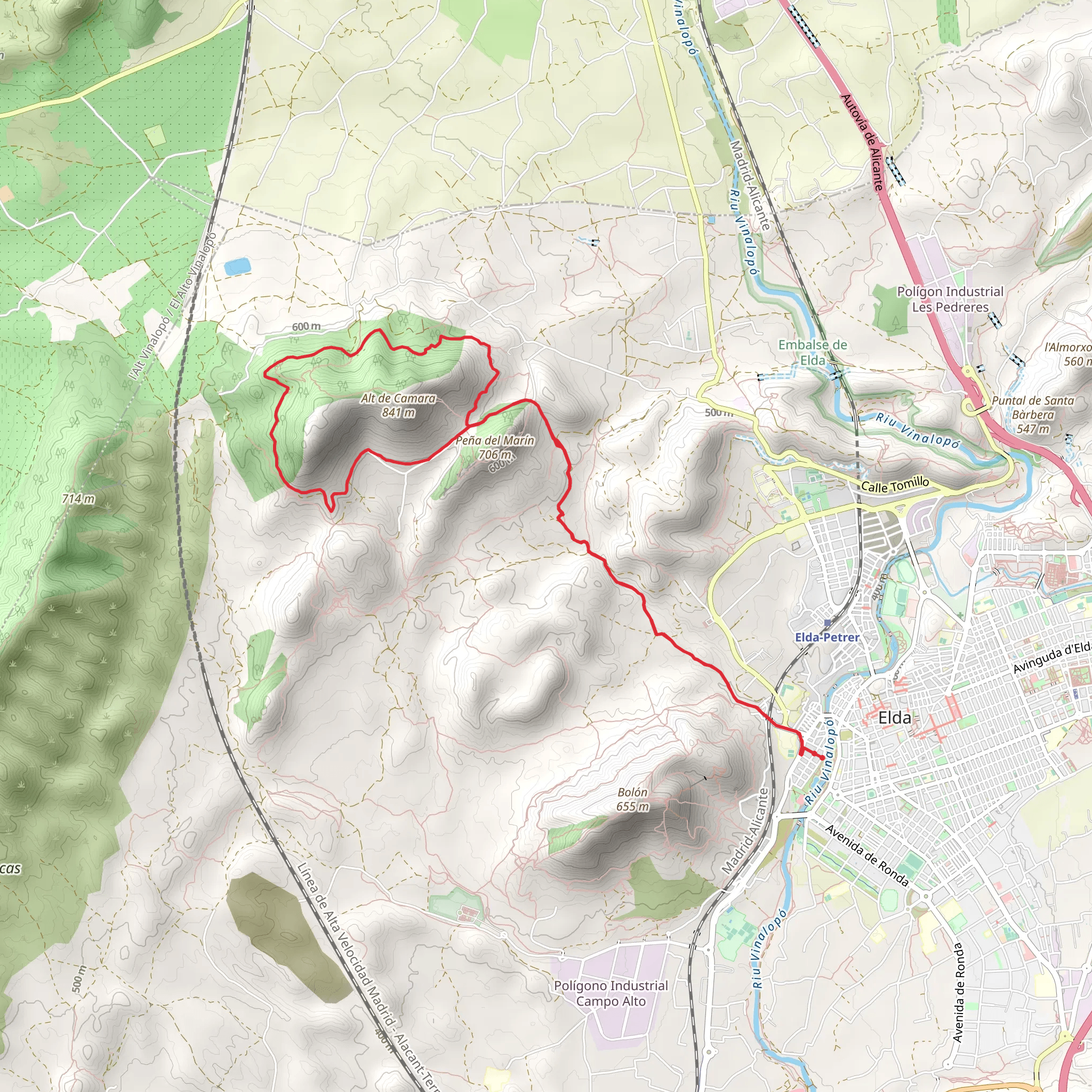Camera - Cañada Real PR CV 221 mobile static map