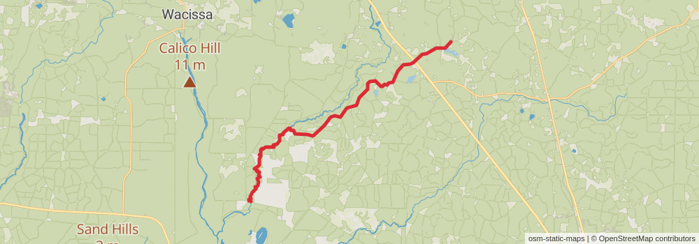 American Perimeter Trail - Florida Primary stage 29 Map