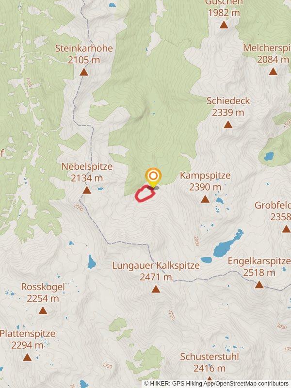 Ursprungalm Loop Walk mobile static map