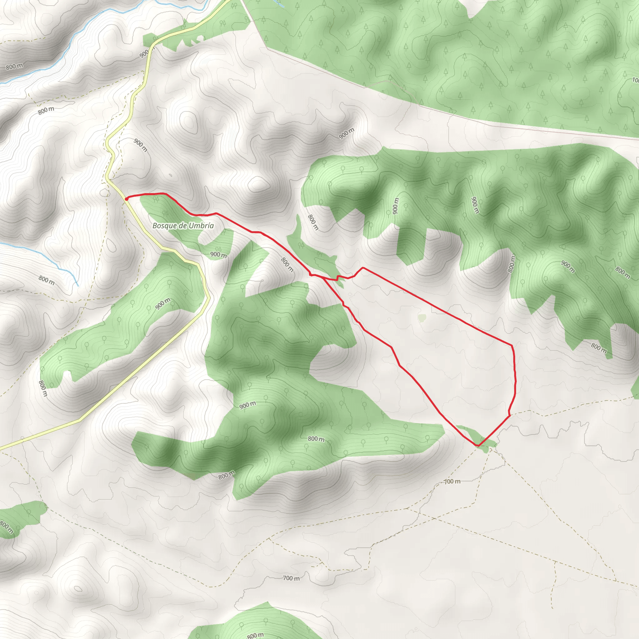 Ruta de la Cañada Real mobile static map